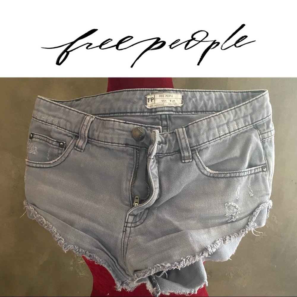 FREEPEOPLE Denim Shorts!!